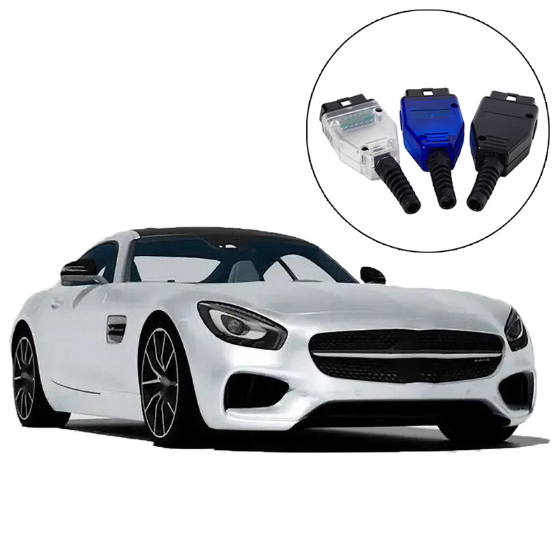 

OBD2 Connector 16 Pin Male Plug Adapter OBDII J1962 Car Diagnostic Connector OBD2 Shell Plug Housing SR Screws