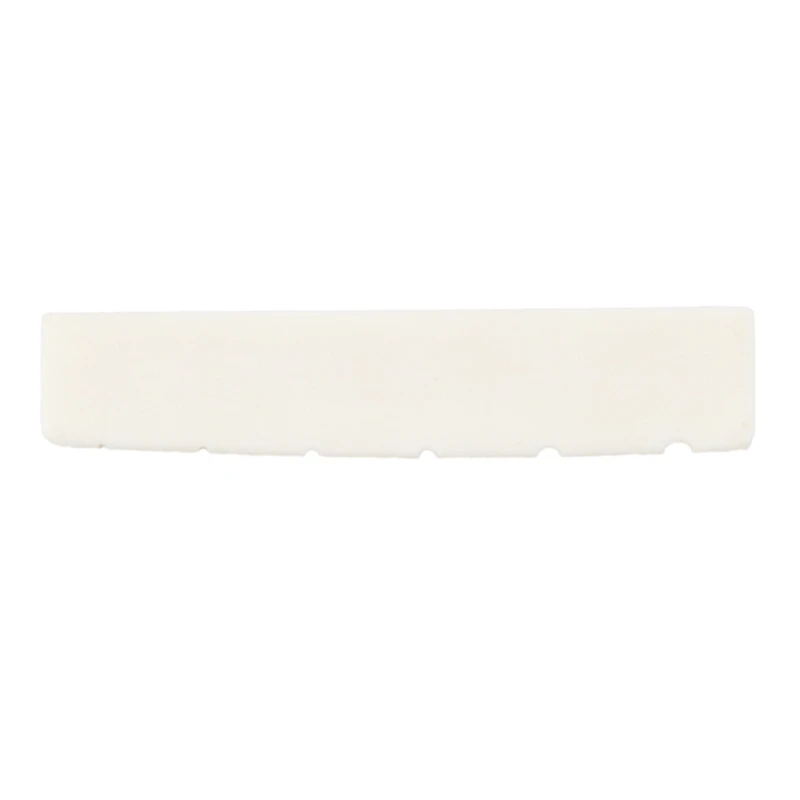 

2X Guitar Guitar Bridge Ivory Bone Bone Nut Saddle Acoustic Bridge Saddle