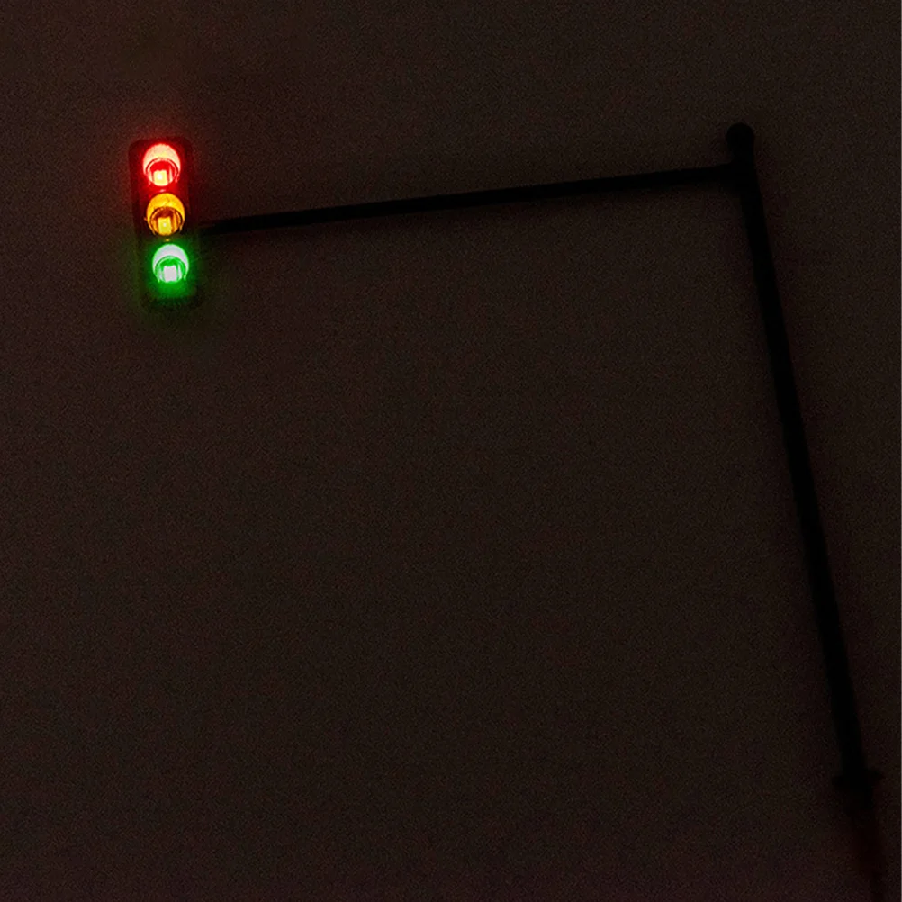 Модель поезда сигнальная лампа микропейзажные украшения мини-моделирование