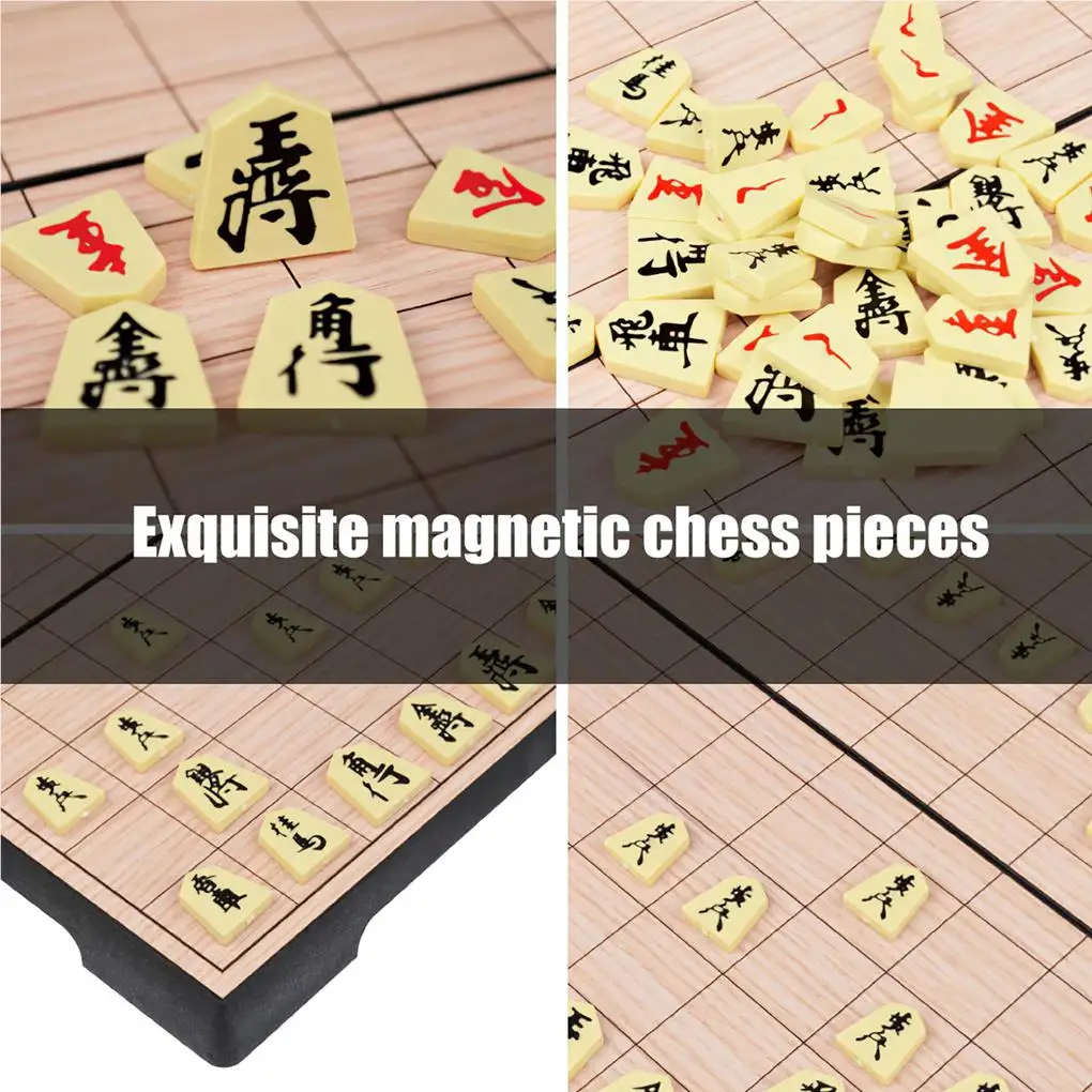 

Japanese Chess Plastics Craftsmanship Logic Improvement Folding Craftsmanship Puzzling Toy Outdoor Educational Prop