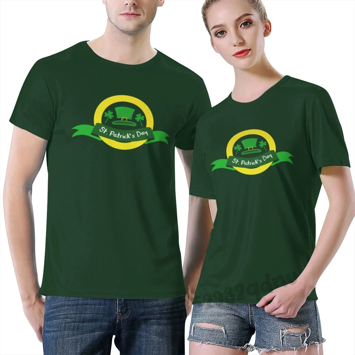 

Happy St Patricks Day T Shirt Men and Women Tee Sizes S-6XL 031227 Cartoon Casual Short O-neck