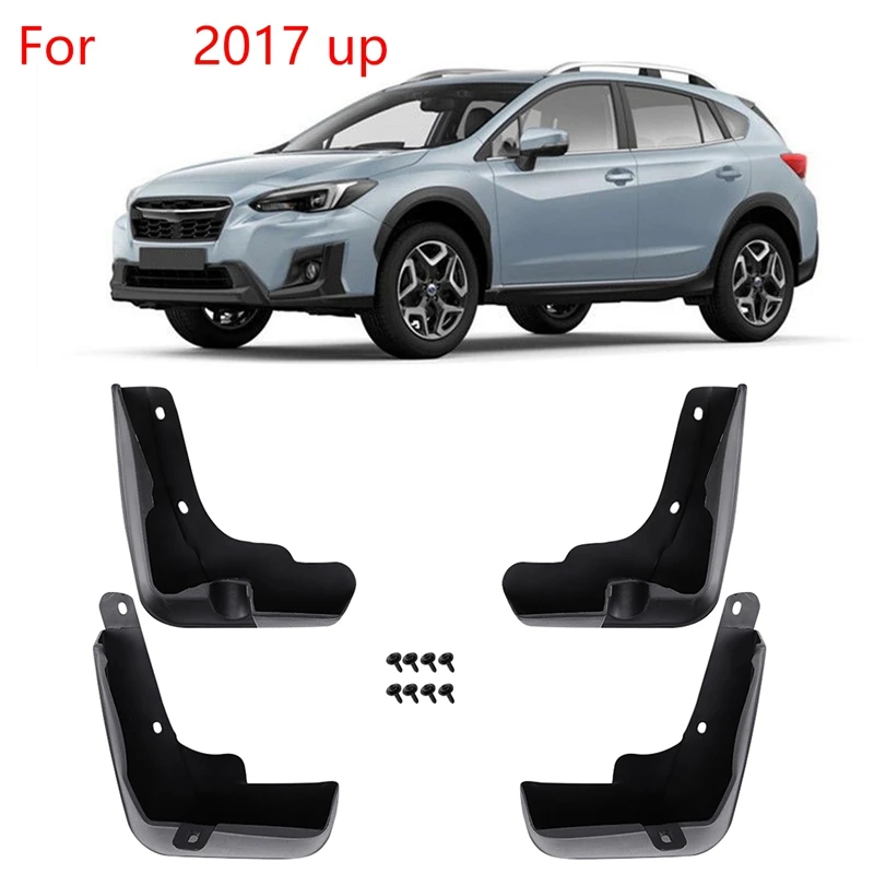 

Splash Guards For Subaru XV 2018-2019 4Pcs Front Rear Mud Flaps Mudguards Fender Car Accessories