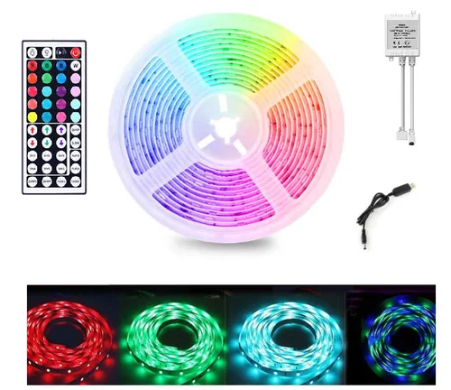 

Светодиодная лента 2835SMD с USB, гибкая LED светильник СКА для подсветки телевизора, рабочего стола, телевизора, 5 в постоянного тока