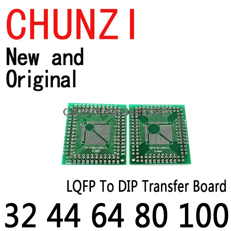 5 шт. FQFP TQFP 32 44 64 80 100 LQFP для DIP-трансферной платы DIP Pin плата шага адаптера 5 шт. FQFP TQFP 32 44 64 80 100 LQFP для DIP-трансферной платы DIP Pin плата шага адаптера