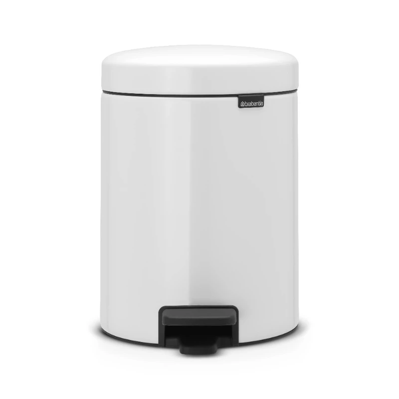 

Trash Can Newicon, 1.3 Gallon / 5L White
