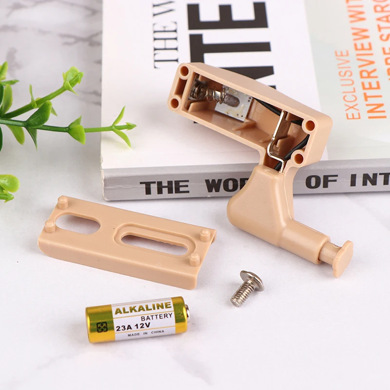 

1Pc LED Inner Hinge Lamp With Battery Smart Lamp With Sensor Led Closet Light