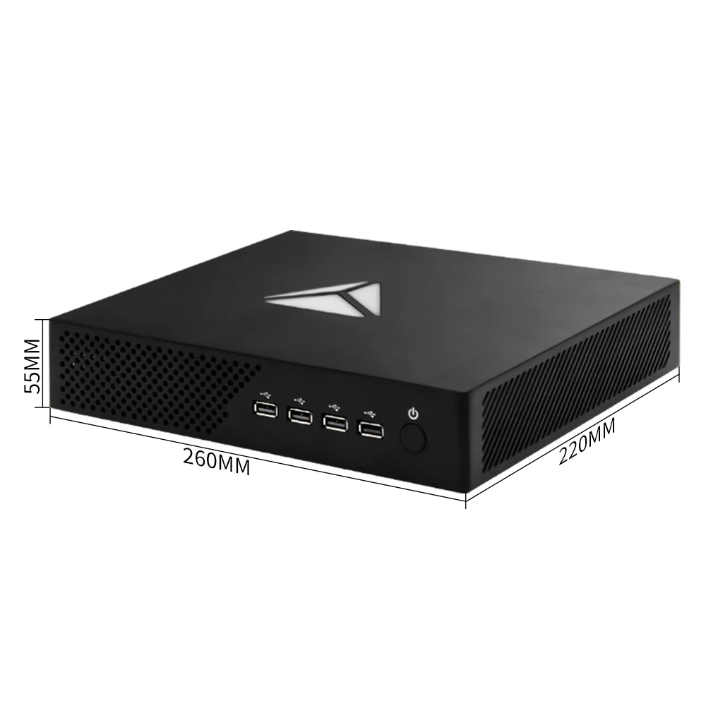 6 * HDMI 4K игровой мини-ПК Intel Core i7-9700F i9 9900T AMD Radeon R7 350 4G мини-компьютер Windows 11 M.2 NVME |