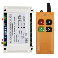 ndustrial sector dc 12v 24v 36v 48v 4ch 10a rf wireless remote control switch system with 300m 1000m long distance transmitter