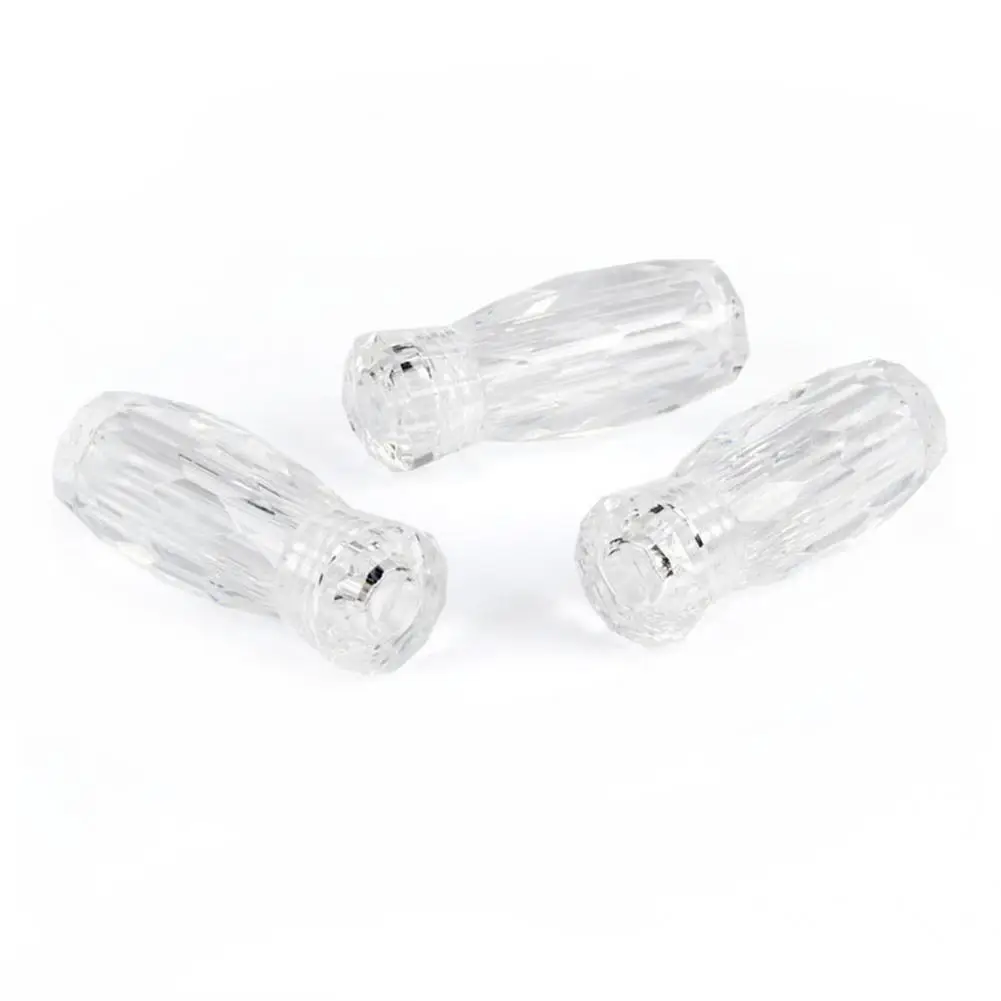 

3Pcs/Set Nail Glitter Bottle Versatile Transparent Leakproof for Beads Nail Storage Bottle Nail Empty Bottle