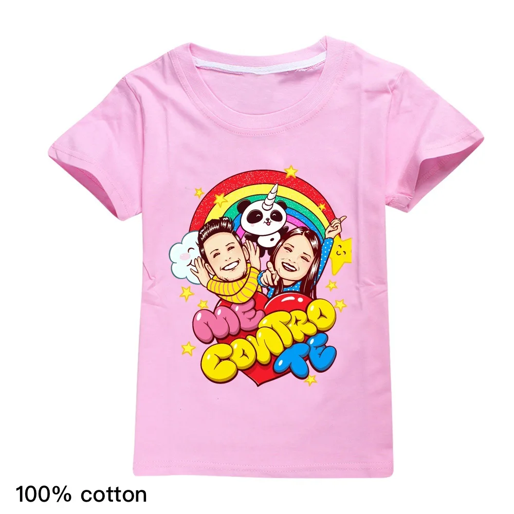 

2022 Summer Baby Toddler Me Contro Te Casual T-Shirt 100% Cotton Causal Tops Tee Boys Girls Children T shirt For Kids Clothes