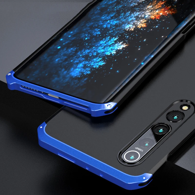 Dropshipping Antifall Metal Frame PC Case For Xiaomi 12 10 11 9 Poco M4 Pro F4 F3 Redmi K40 Note 8 7 Bumper Armor Protect Cover