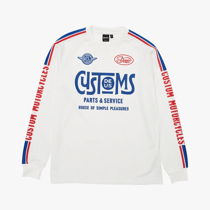 Новинка рубашки DEUS EX MACHINA для горных велосипедов езды на мотоцикле Джерси