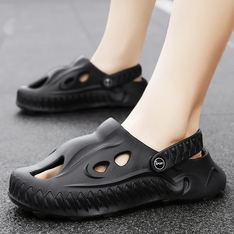 Unisex Summer Outdoor Sandals Men Fashion Platform Slippers Women Beach Eva Sole Slide Sandal Clogs