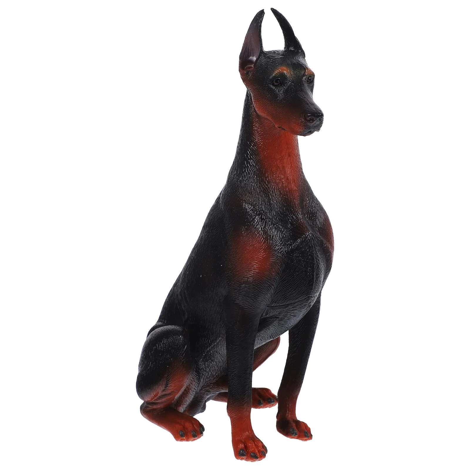 Моделирование Doberman Pinscher модель украшение детские игрушки собака реалистичные