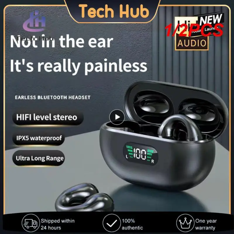 

1/2 шт., водонепроницаемые наушники-вкладыши