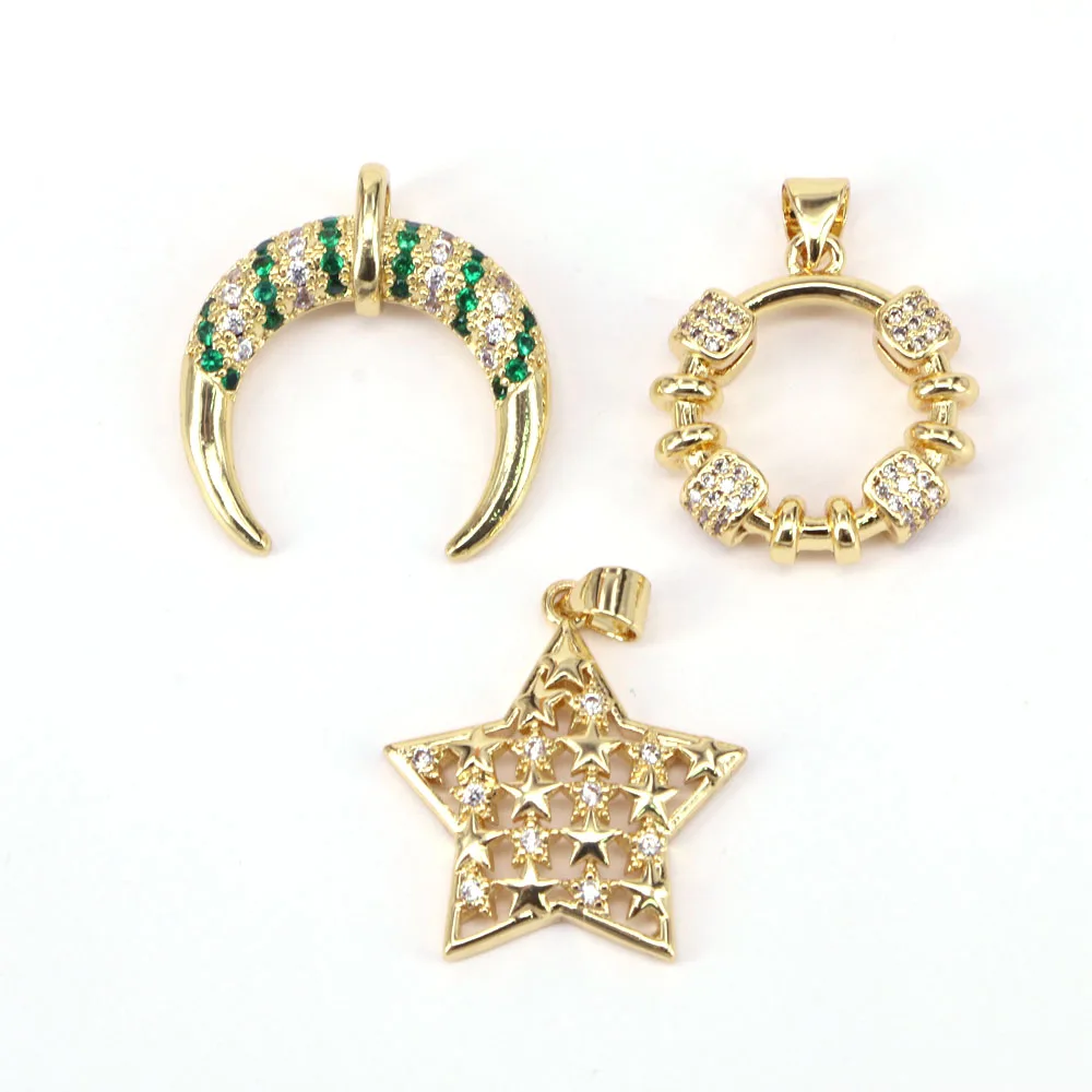 

5 шт. 2022 модные подвески в виде звезд/Луны для изготовления сережек, браслетов, аксессуары для подвесок, ожерелий, изготовления ювелирных изд...