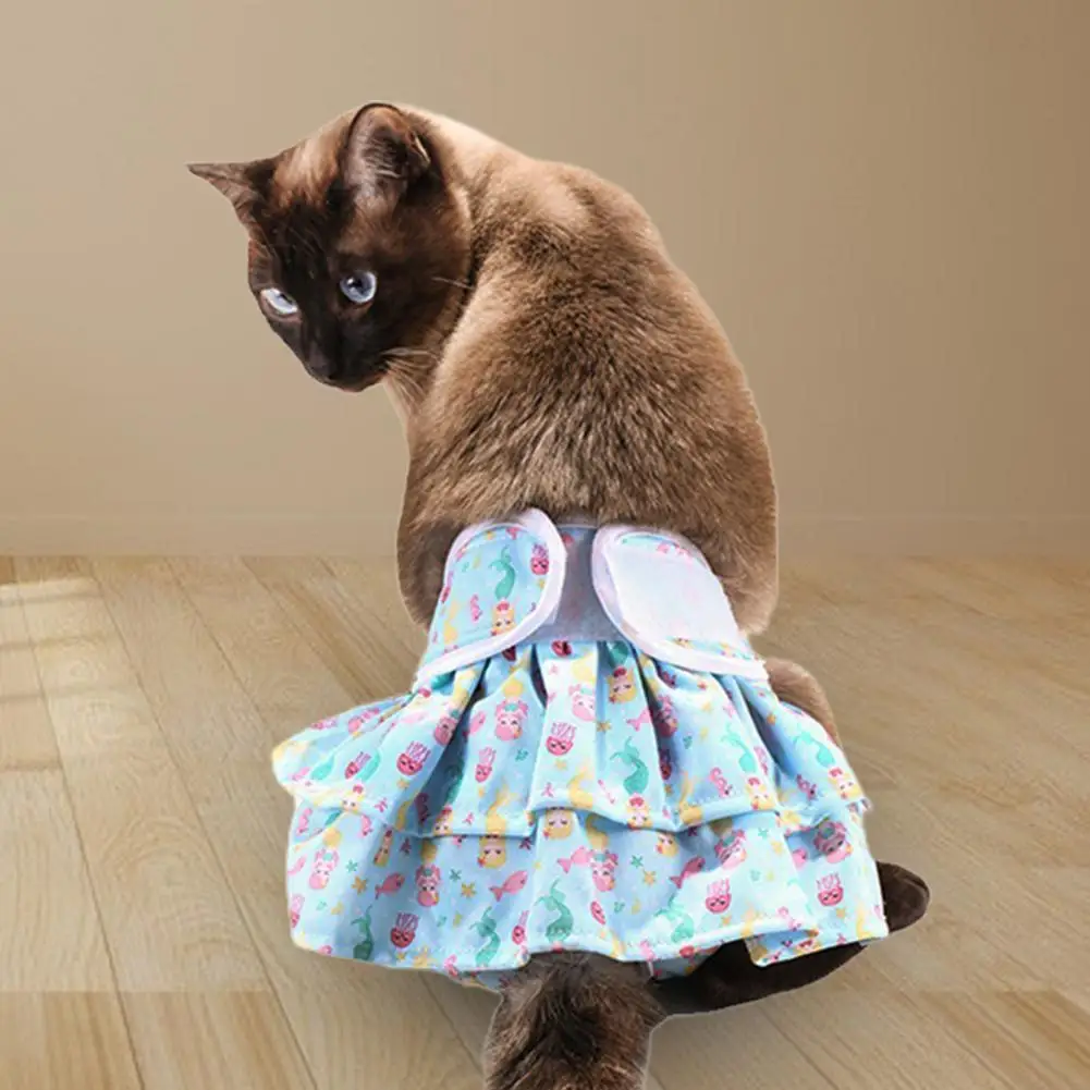 

Подгузники для собак, носимые подгузники для домашних животных с физиологической юбкой, многоразовые подгузники, физиологические штаны дл...