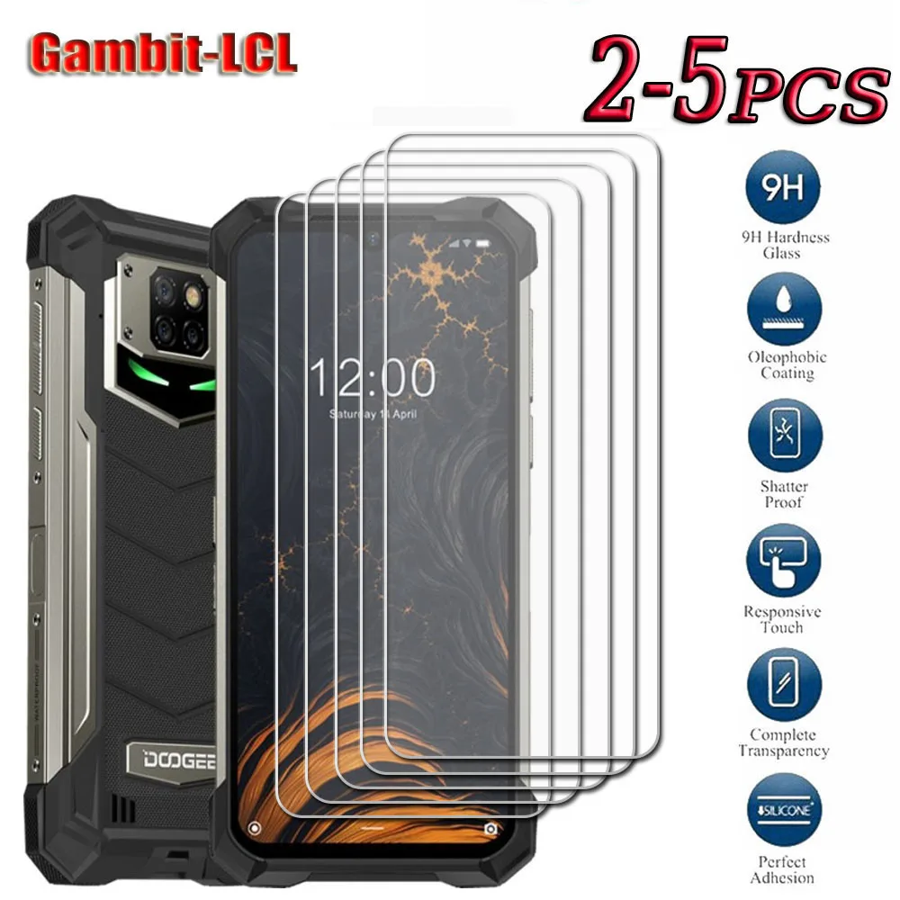 Фото 2-5 шт. 9H HD закаленное стекло для Doogee S88 Pro 6,3 