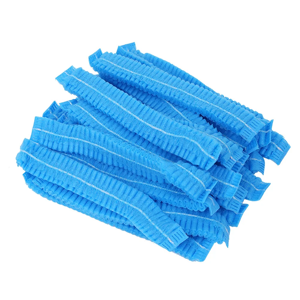 

Hair Caps Elastic Hat Cap Disposable Net Cover Bouffantspa Bathhead Bathing Treatments Beauty Nets Service Waterproof Non
