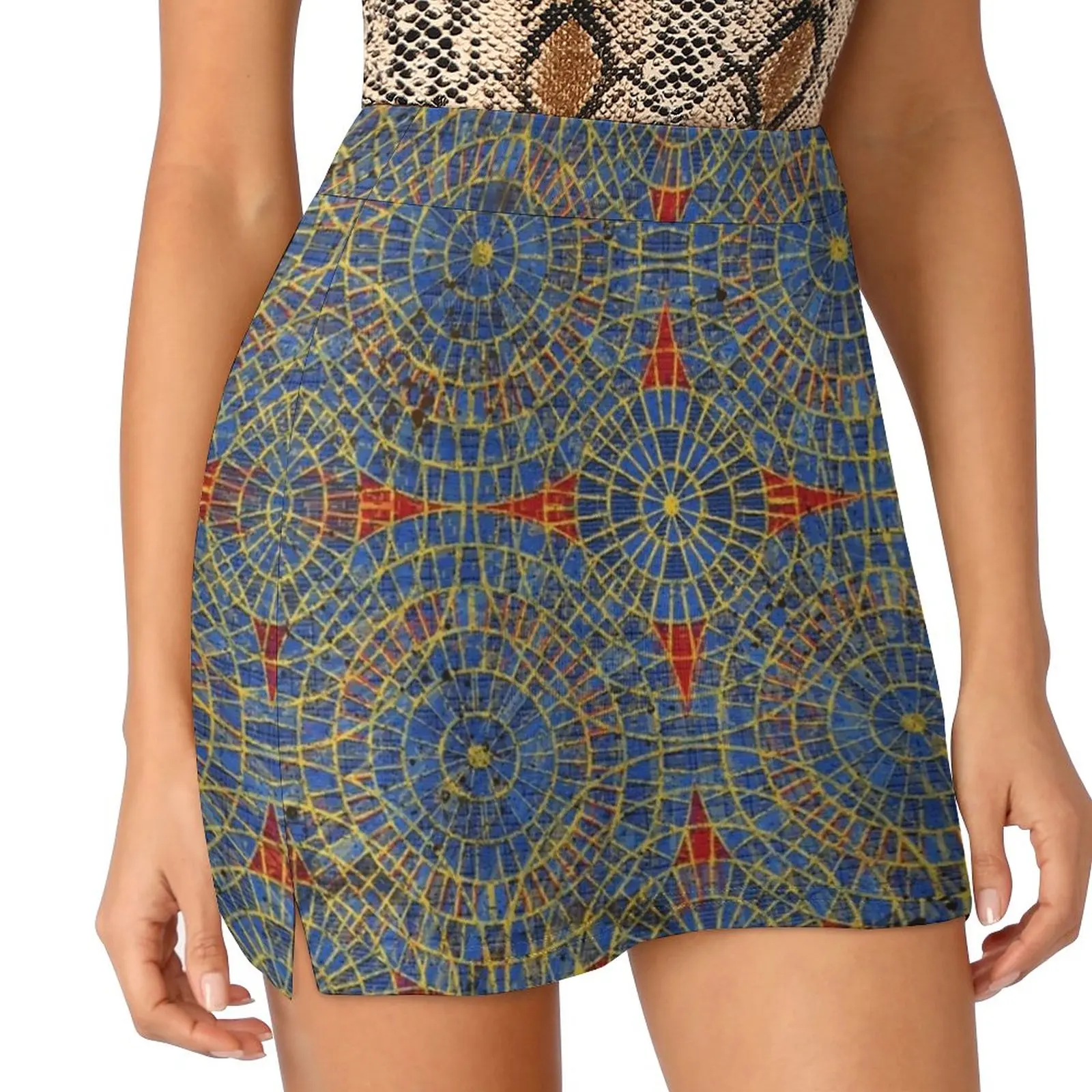 Потертый ковер Dragoncon Marriott с экструзией женская юбка летняя одежда Y2K 2022 брючная в