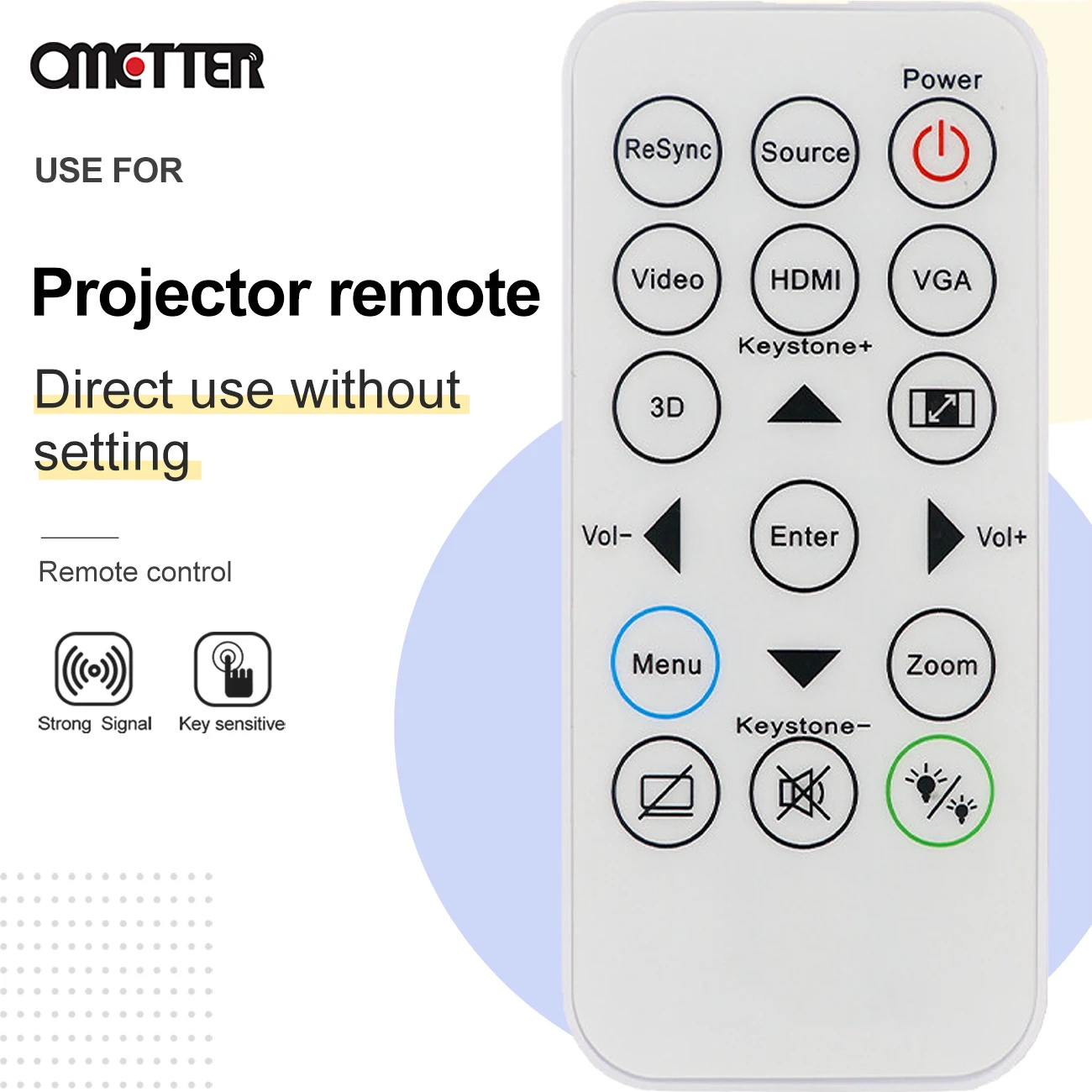 

Remote Control For OPTOMA Projector S315 S316 S321 S331 S714 X312 X316 X315 W312 W316 OEX952 OSX852 HEF973 S715ST OPS251 S310E