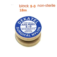 8 0 non sterile korean black double eyelid suture polymer suture nano traceless double eyelid embedding nylon beauty line
