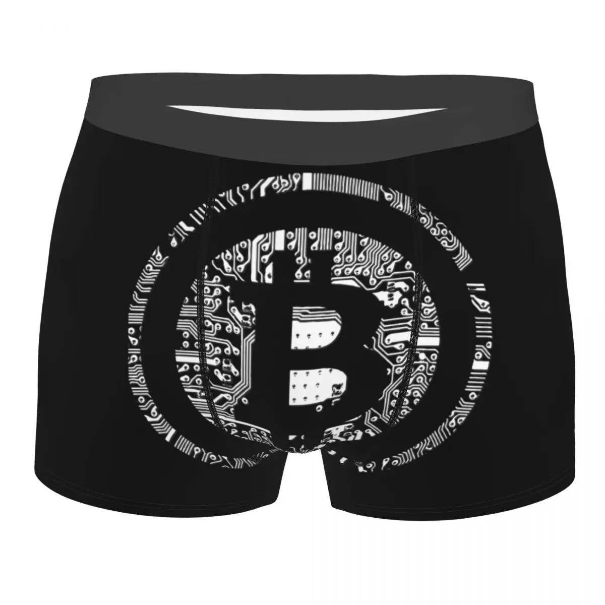

Man Bitcoin Freedom Bitcoin Crypto Currency Underwear Btc Blockchain Boxer Briefs Shorts Panties Male Breathable Underpants