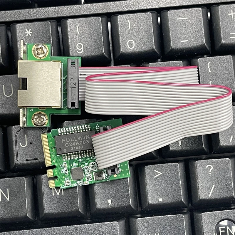 НОВАЯ сетевая карта M.2 A+E Gigabit Ethernet RTL8111H/RTL8111F Чип 10/100/1000 Мбит/с Сетевой адаптер M2 к
