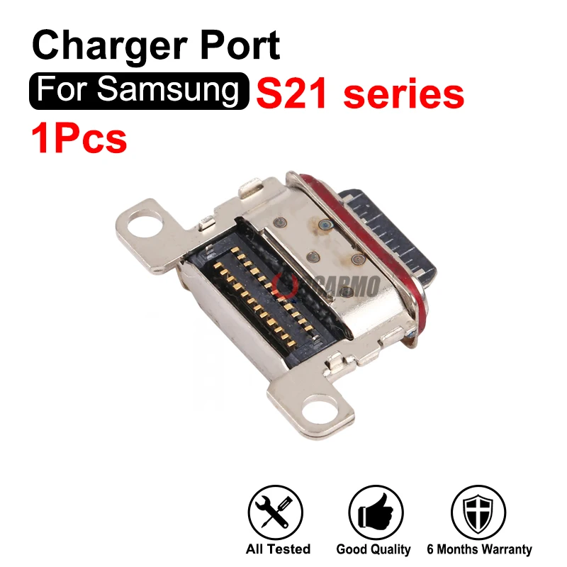 

Зарядная док-станция с USB-разъемом для Samsung Galaxy S21 PLUS Ultra S21 + S21U, запасная часть