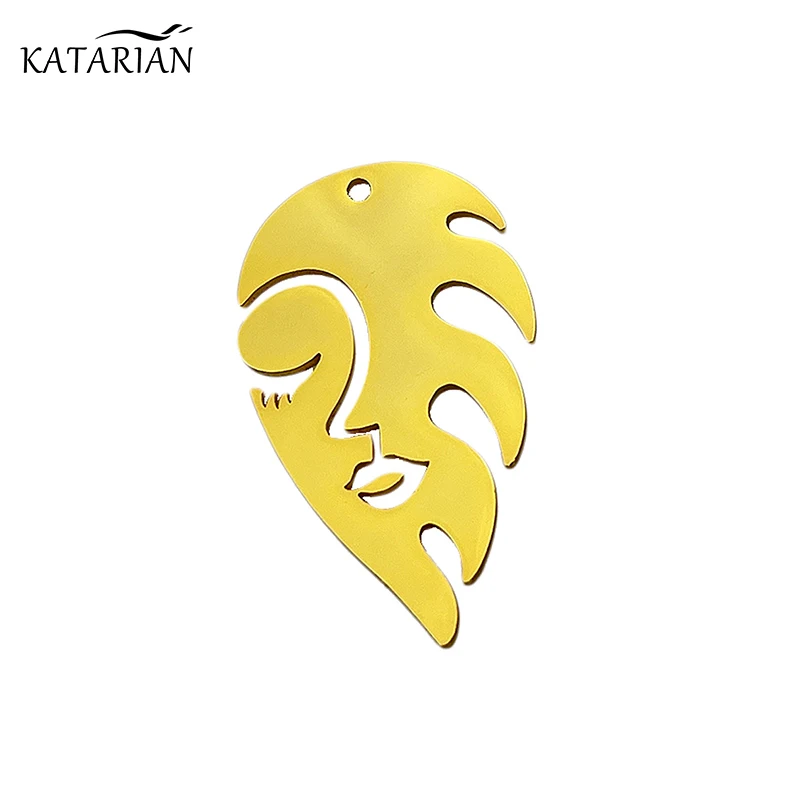 

5pcs Personalized Stainless Steel Pendants DIY Necklaces Bracelets Earrings Accessories Jewelry