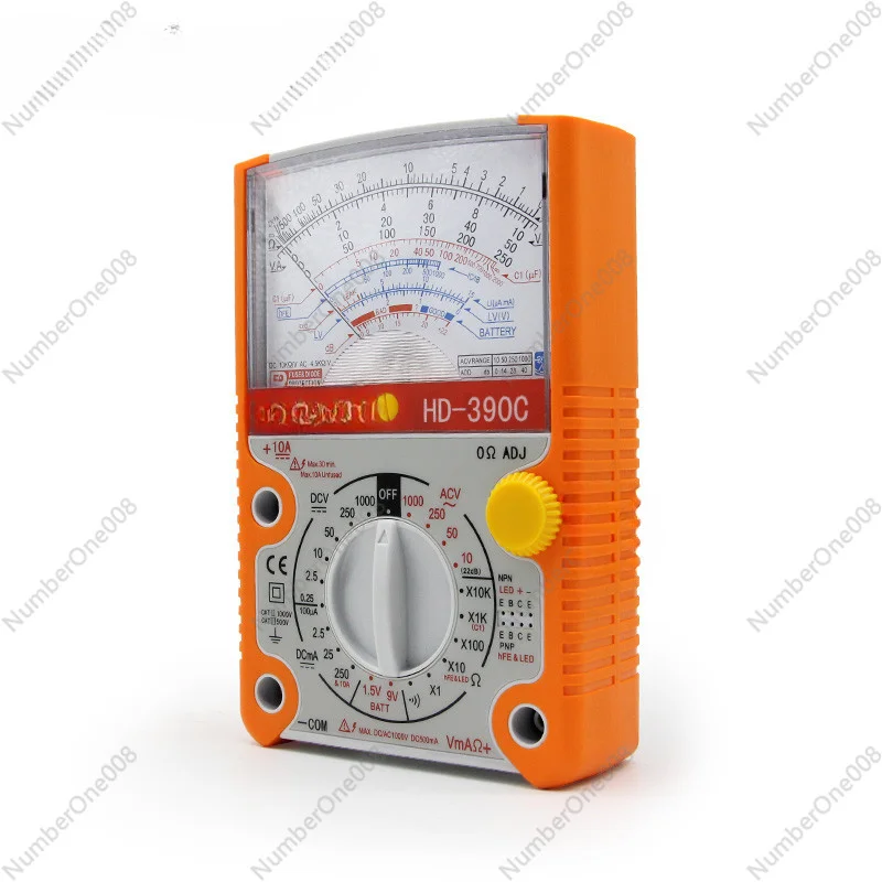 Профессиональный мультиметр с полной защитой Тайвань братья 390C Hd470a указка