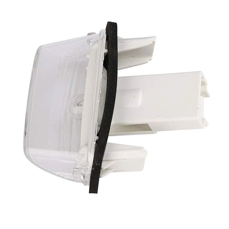2Pcs License Number Plate Lights Lamp White For Peugeot 206 207 306 307 406 407 Citroen C3 C4 Picasso