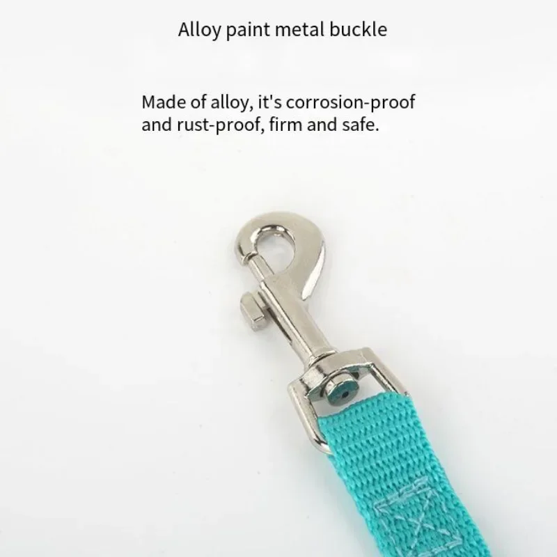 Дышащая шлейка-поводок для маленьких собак регулируемый светоотражающий