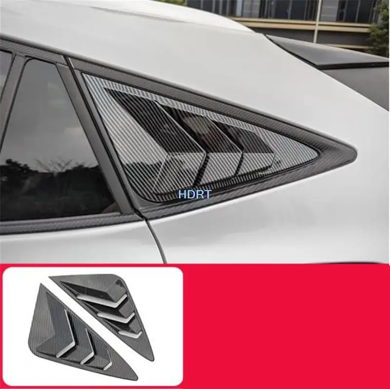 Аксессуары для стайлинга автомобиля для Toyota Harrier Venza 2021 + затемняющие рамы для заднего окна, Обложка для жалюзи, внешняя наклейка, отделка деталей
