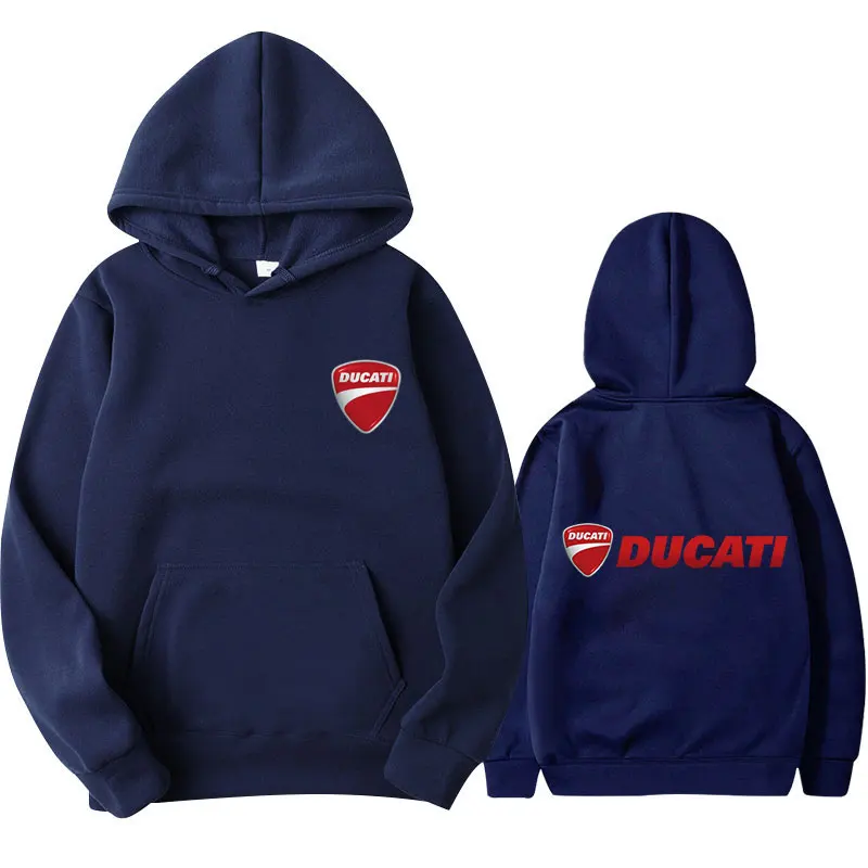Фото Мужская и женская одежда 2026: толстовки и свитшоты DUCATI для мотоциклистов, спортивная одежда для активного отдыха, велоспорта, мотогонок, всесезонные фанатские комплекты №3