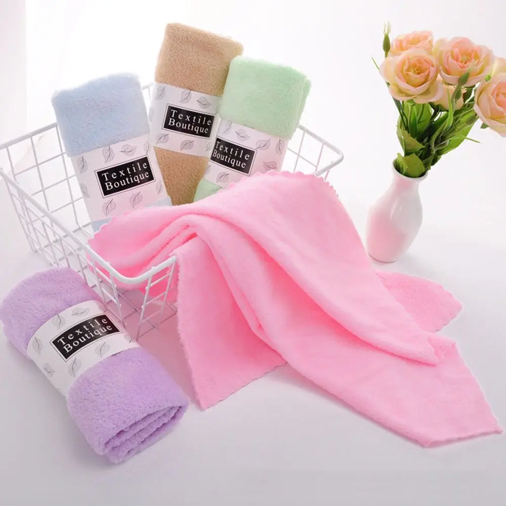 

Salute Towel Bathroom Home Luxury Soft Coral Fleece Face Towel Quick Dry