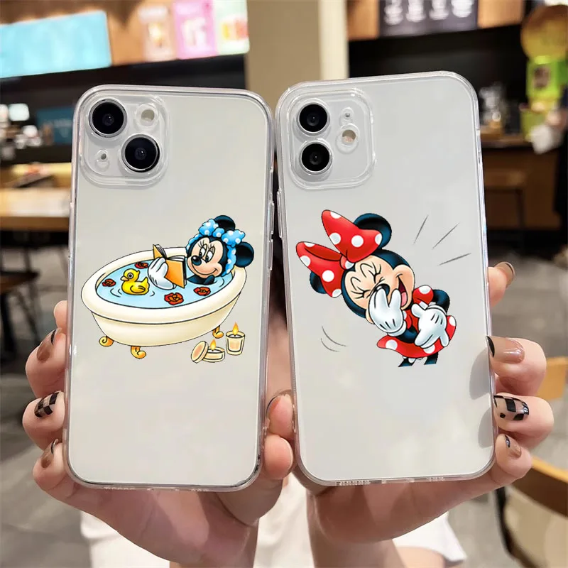 Фото Прозрачный чехол Y-21 Cute Minne для Infinix Note S5 Lite Smart 4 4C 5 6 Zero 8 8i X Neo Hot 9 Play Pro №3