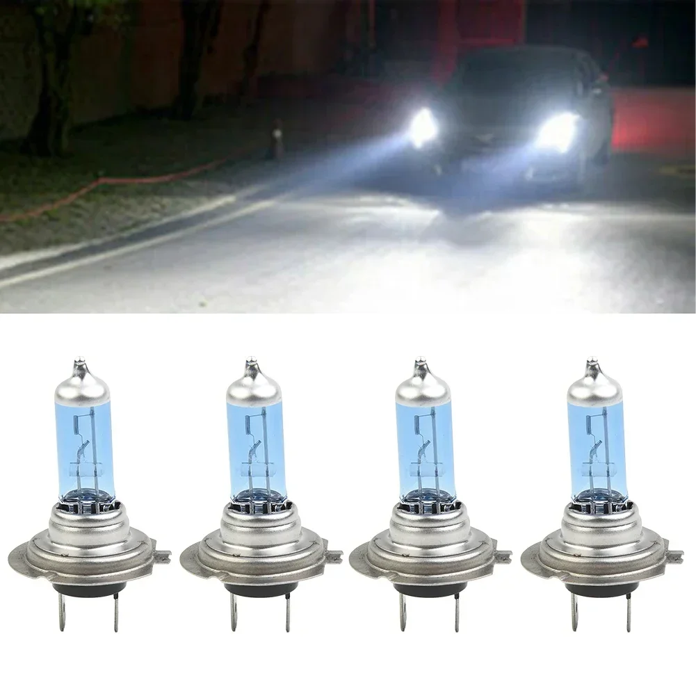 4 шт. 12 В 100/90 Вт H7 4500K Xenon Hid Super White Effect Look Фара Лампа Галогенная лампа Автоматическая