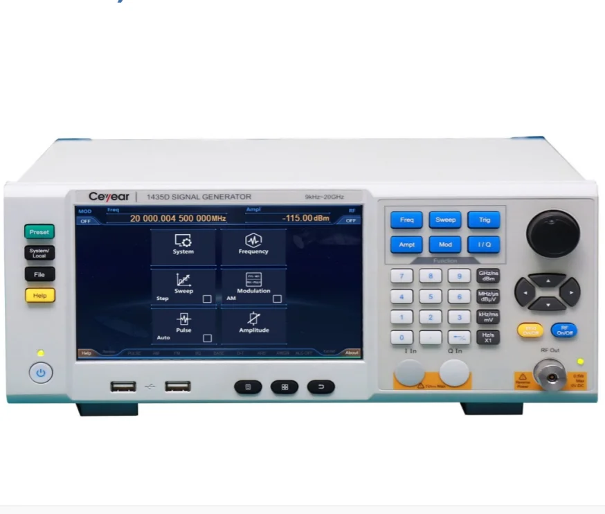 

1435A/B-V Signal Generator 9kHz3GHz/6GHz RF Microwave Meter Electronic Measurement Electronic Test Equipment