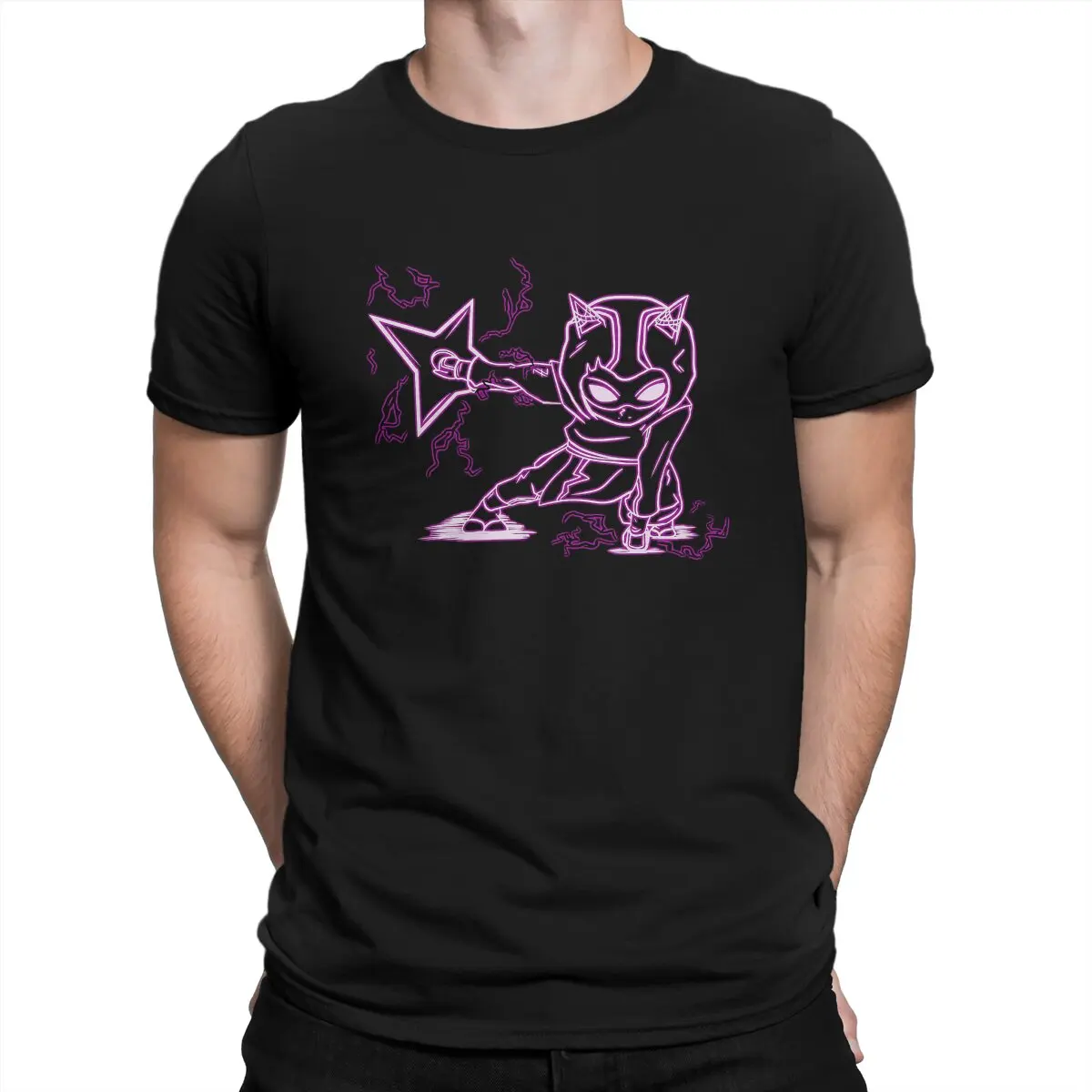 

Humor Ninja Kennen Essential T-Shirt Men O Neck Cotton T Shirts League Of Legends LOL Esport MOBA Summoner's Rift Tees