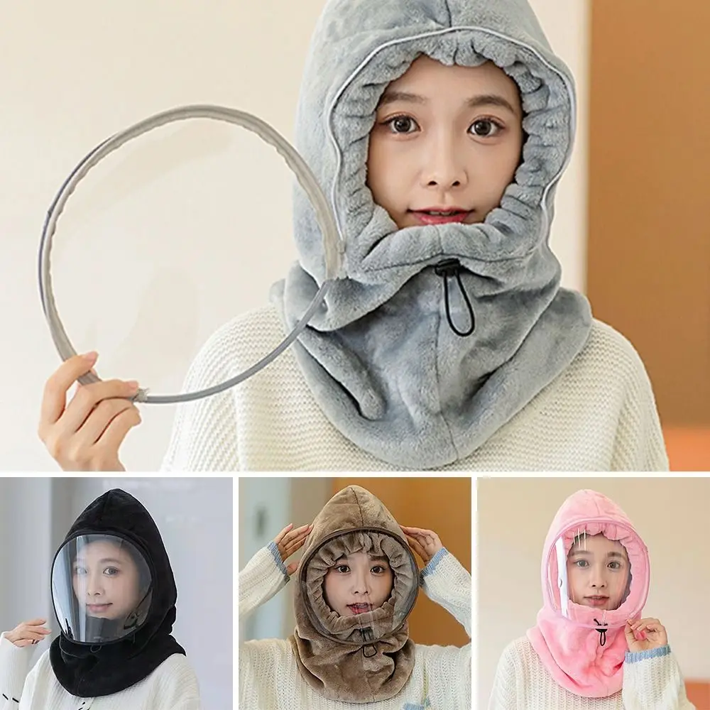 

Outdoors Cotton Winter Warm Ear Protection Winter hat Snow Hat Fur Windproof Hats Thick Warm Cap