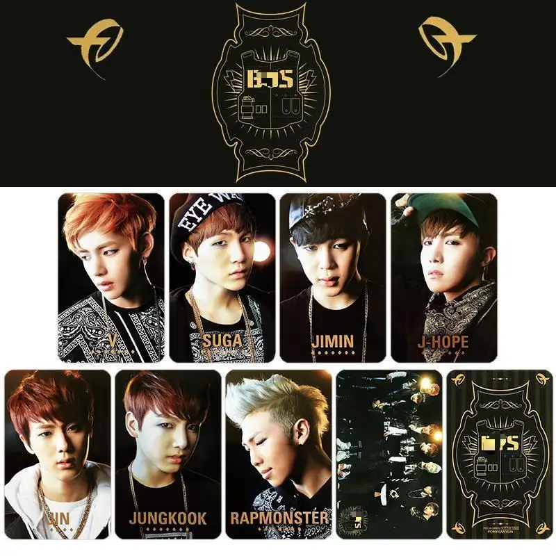 

KPOP Bangtan Boys Japanese Special NO MORE DREAM LOMO Card Postcard Premium Photo Card Cosplay gift JIMIN SUGA V fan collection