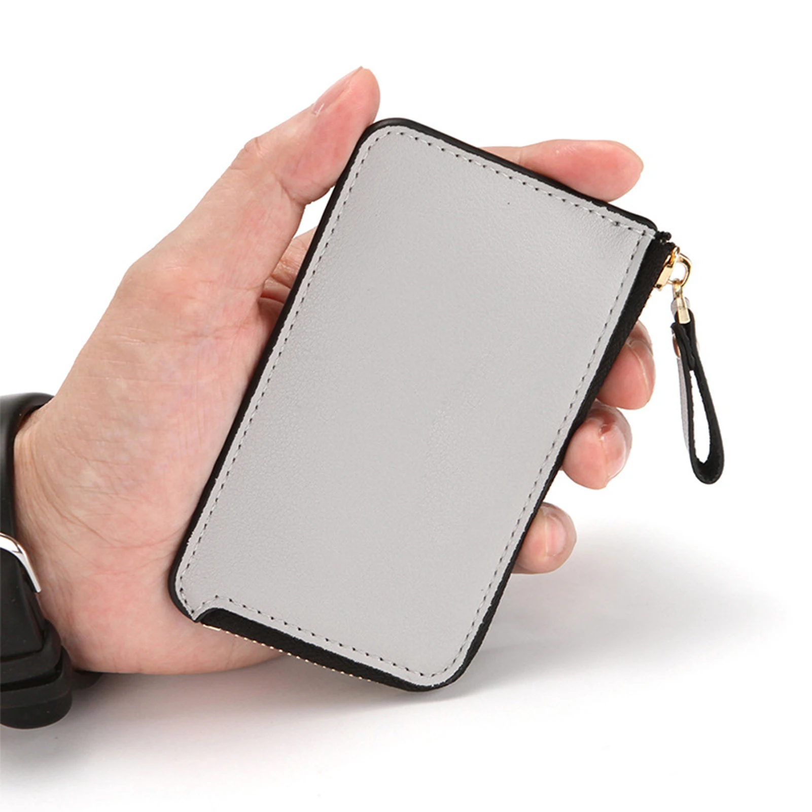 

Women's Fashion Zipper Mini Wallet Portable Card Holder Purse for Men Great Gift Cash Coin Purse Card Case Mini Clutch For Girl