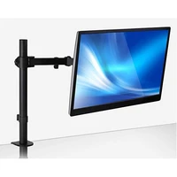 14 27 inches single arm desk table computer monitor lcd tv clamp bracket mount clamp type