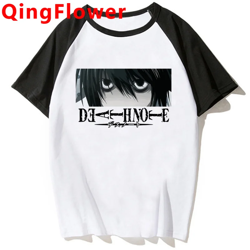 

Death Note Attack on Titan Shingeki No Kyojin Demon Slayer Kimetsu No Yaiba male print japanese clothes graphic tees women