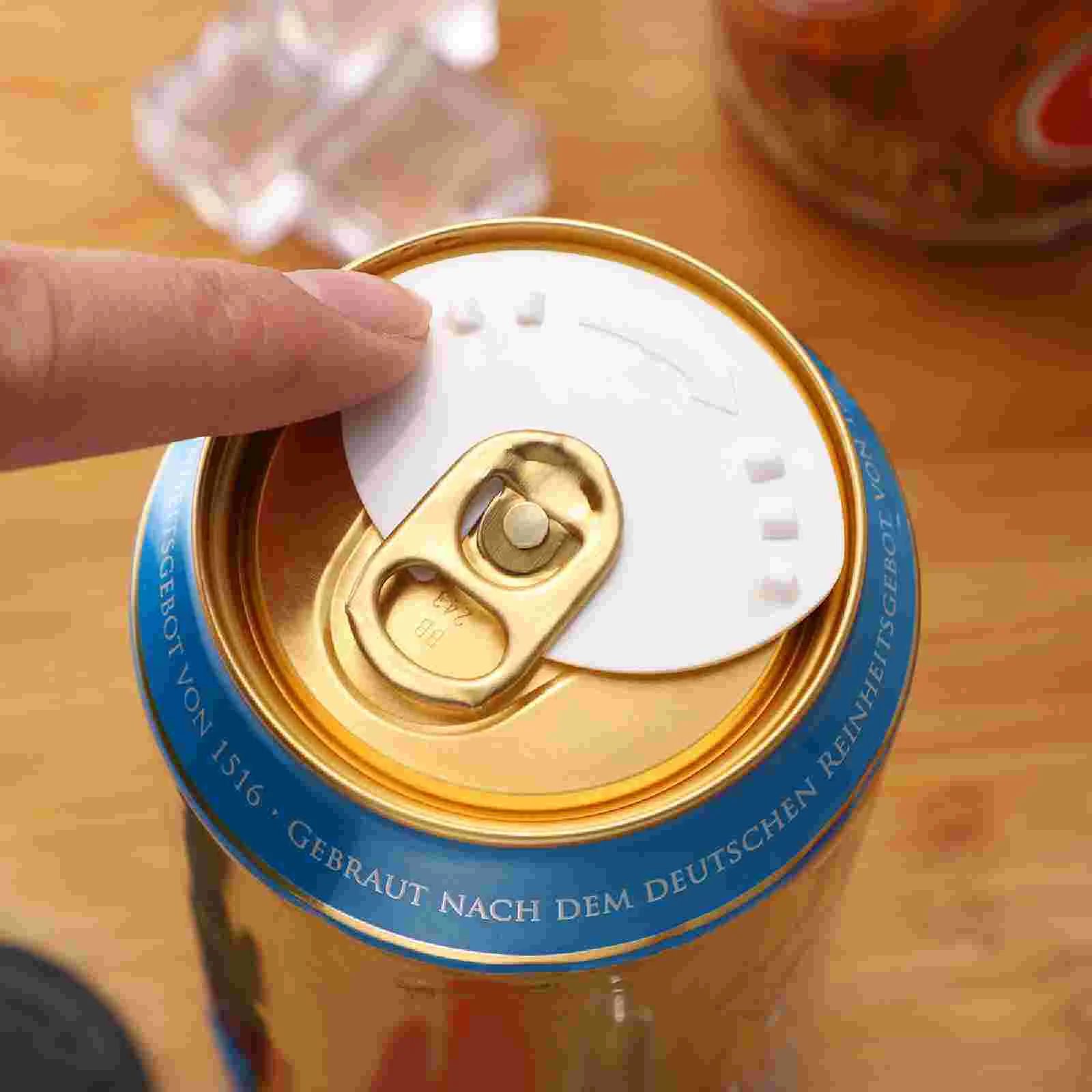 

Can Beverage Lid Protector Cap Soda Cover Lids End Beer Reusable Canlocksealer Saver Drink Poptabs Covers Bottle Snaps Barricade