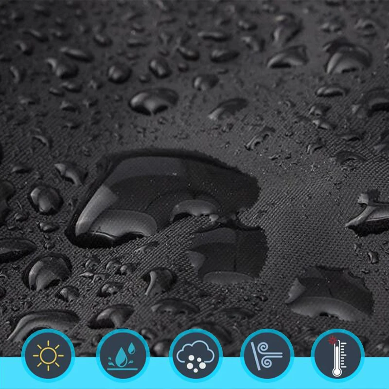 Уличный Овальный чехол для резервуара водонепроницаемый с сумкой хранения