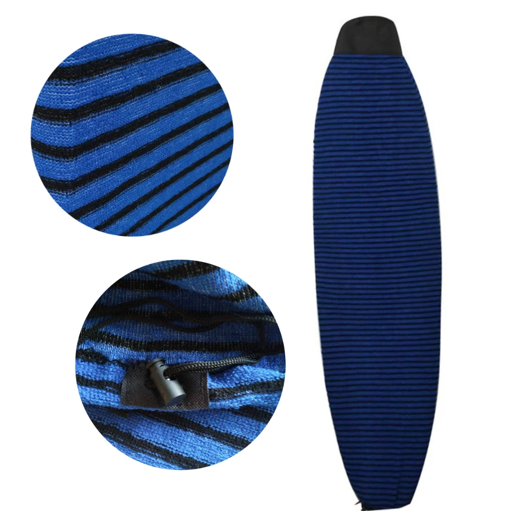 8ft Surfboard Sock Cover Paddle Board Protective Bag Snowboard Cover Storage Case for Shortboard Surfing Accessories