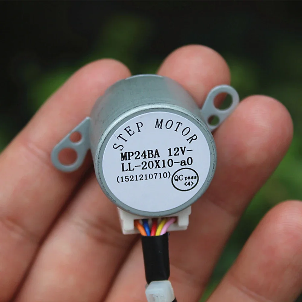 MP24BA мотор-редуктор 4-фазный 5-проводной 12 В постоянного тока шаговый двигатель с