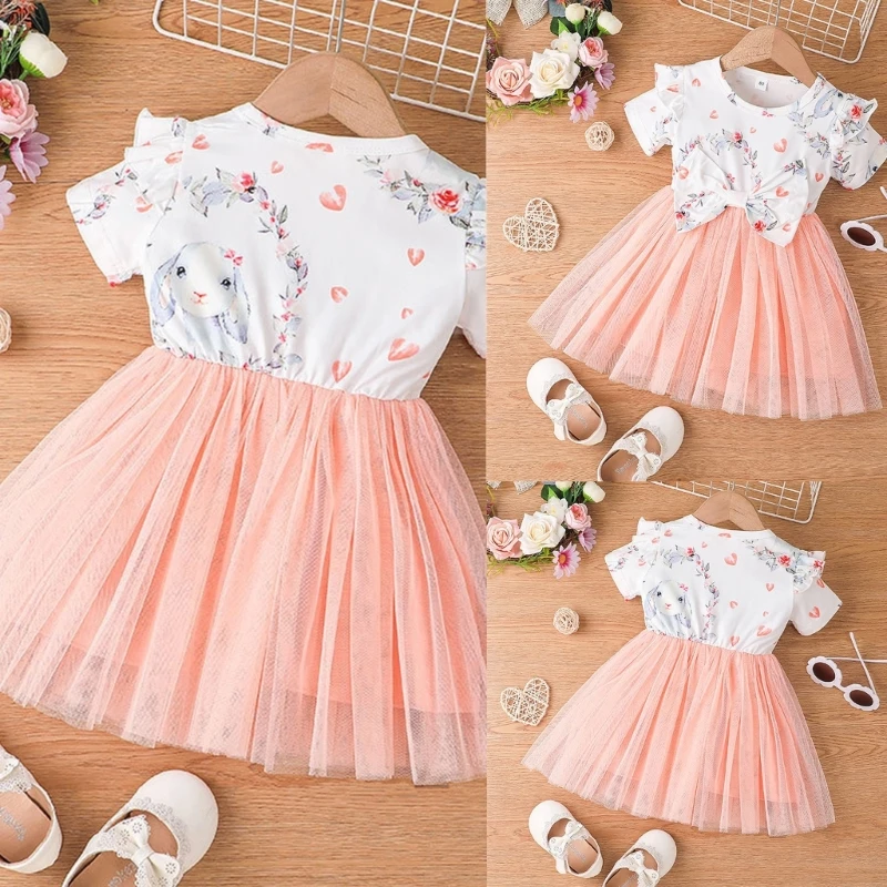 

Платья для маленьких девочек, летнее платье из тюля, Платья с цветочным рисунком, юбка для маленьких девочек, длинное платье, одежда принцес...